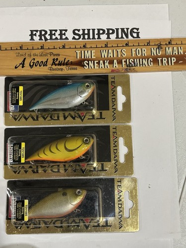 Lot team daiwa td - lot, sinking