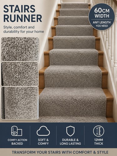 Stair runner grey - stair, 16mm