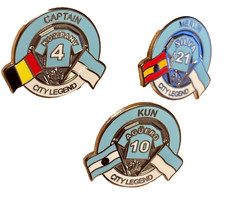 Manchester City Badges Legends