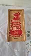 Vintage Wooden Chess Set House