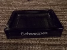 VINTAGE SCHWEPPES ASHTRAY MINT