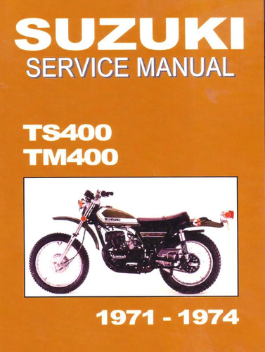 Suzuki tm400 1971 - suzuki, 1971–1974