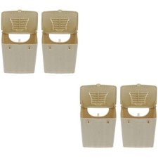  Set of 2 Pigeon Nesting Box Plastic Bird Cockatiels Boxes Cages for Parakeets