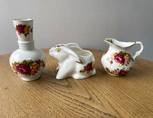 Fine bone china cottage rose - fine,