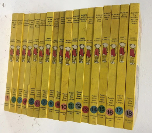 Rupert little bear - rupert, library