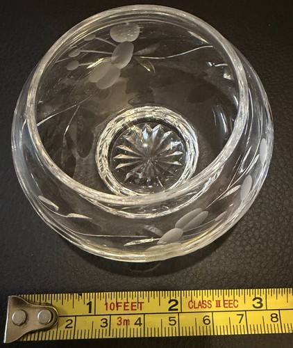 Vintage heavy cut - heavy, crystal