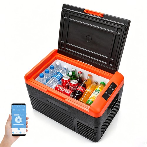 Portable car fridge freezer - car, fridge/freezer