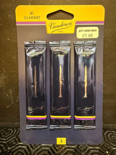 Vandoren clarinet reeds 3 - bb,