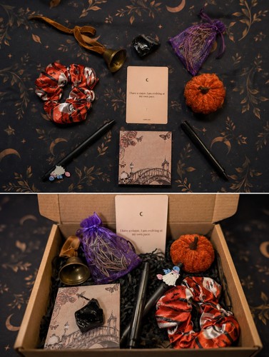 Samhain altar box boo - boo,