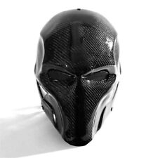 New Deathstroke Terminator Cosplay Mask Helmet Props 100% Carbon Fiber Mask