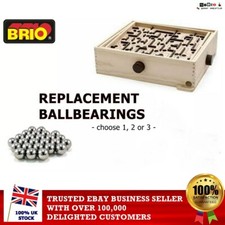 BRIO LABYRINTH - Replacement Carbon Steel Balls Wooden Toy Maze Game 1 2 or 3