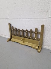 Vintage Solid Brass Grate Fire