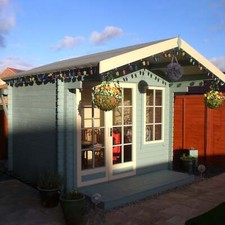 Shire Glenmore 10Gx8 Log Cabin