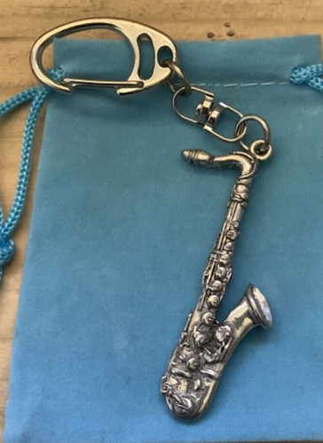 Saxophone chunky silver - saxophone,