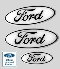 Ford Focus ST Mk2/Mk3  Gel Badge Overlays Set of 3 ,