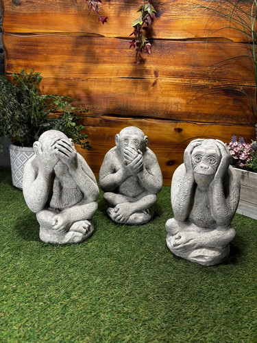 Stone garden set - garden,