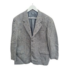 Vintage Harris Tweed Men's Blazer Jacket Size 48'' Chest Pattern Peaky Blinder