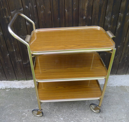 Vintage tier tea trolley - vintage,