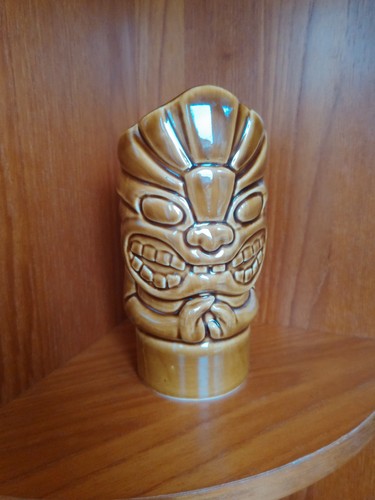 Ceramic tiki mug - ceramic,