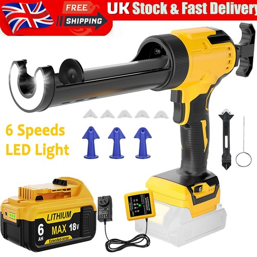 Electric cordless caulking - cordless, gun