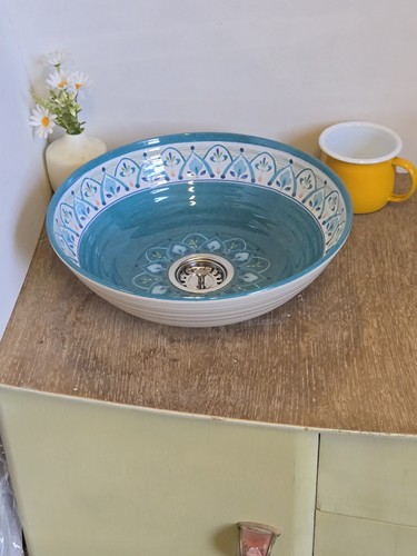 Moroccan sink vessel bowl wash - sink,