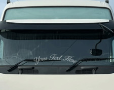 Custom Curved Van, Truck  Windscreen Stickers Scania Volvo DAF MAN, Mercedes