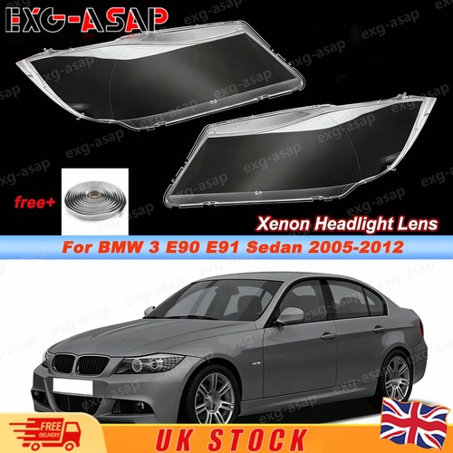 Pair headlight cover lens - headlight,