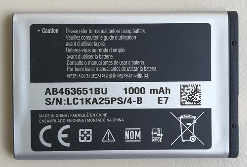 Genuine samsung battery - genuine,