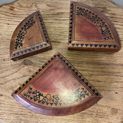 Trio stacking vintage hand - vintage,
