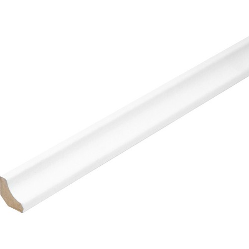 White scotia beading molding - white,