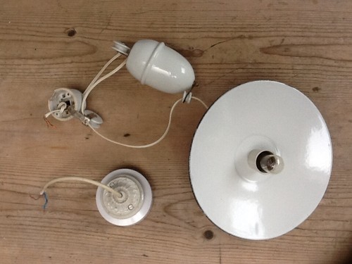 French vintage pendant light - french,