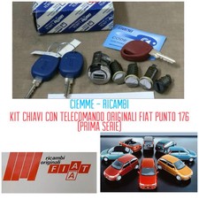 Fiat Punto GT TURBO LOCK LOCK LOCK KIT + 3 KEYS QUEUE 1997-1999 NEW