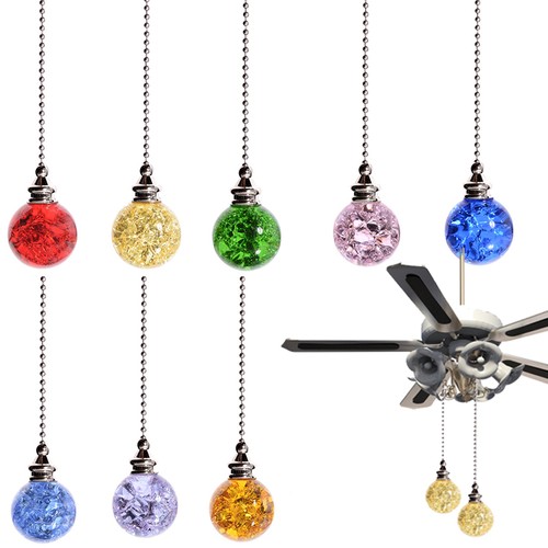 1pc 50cm round crystal pull - round,