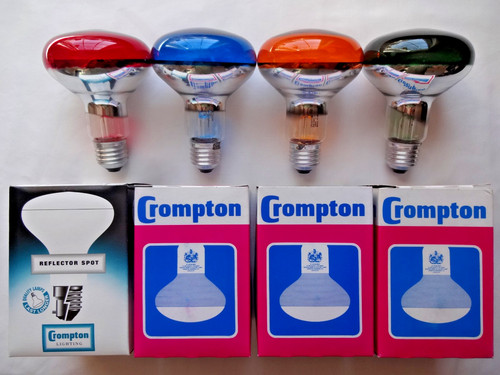 100w r80 e27 coloured - 100w, disco
