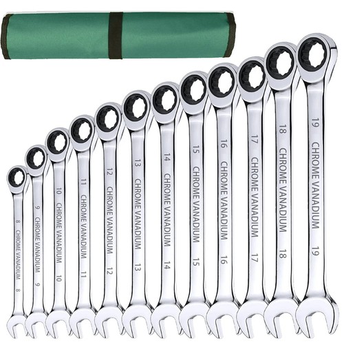 Pro 12pc ratchet spanner - 12pc,