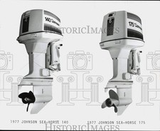 1977 Press Photo Outboards