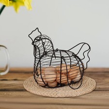 Metal Chicken Egg Basket