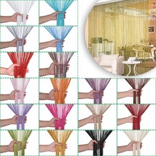 String curtain panels - string,