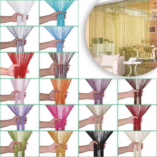 String curtain panels - curtain, door