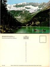 Continental Lake Louise Victoria Glacier Canoe Banff National Park Canadian Rock