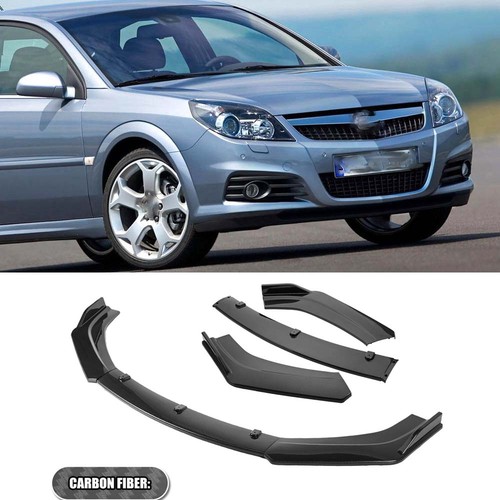 Carbon front bumper lip - front,