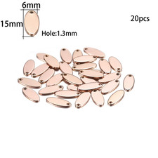 10-50Pcs Gold Stainless Steel