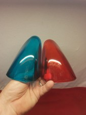 Pair Vtg Glass Grimes Aircraft