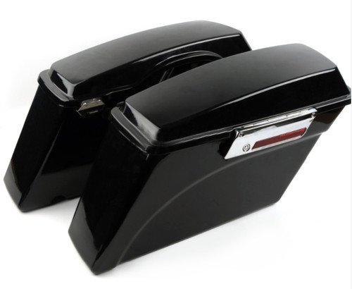 Hard saddlebags lid - lid, latch