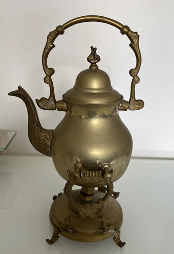 Vintage brass kettle - kettle, warmer