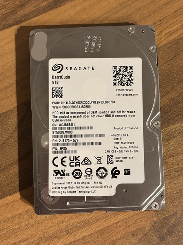 Seagate barracuda 5tb 15mm - seagate,