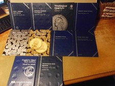 10 COIN FOLDERS for ASSORTED