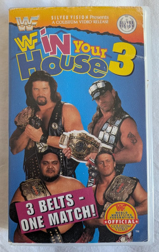 Wwf your house vhs - in, video