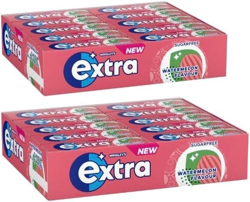 Extra watermelon chewing gum - watermelon,