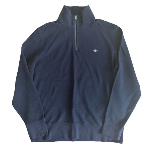 Gant textured half - gant, jumper
